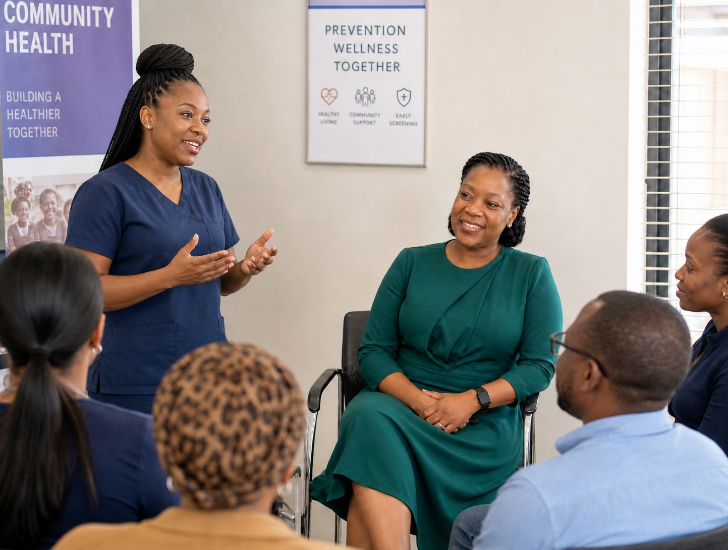 Community health education session